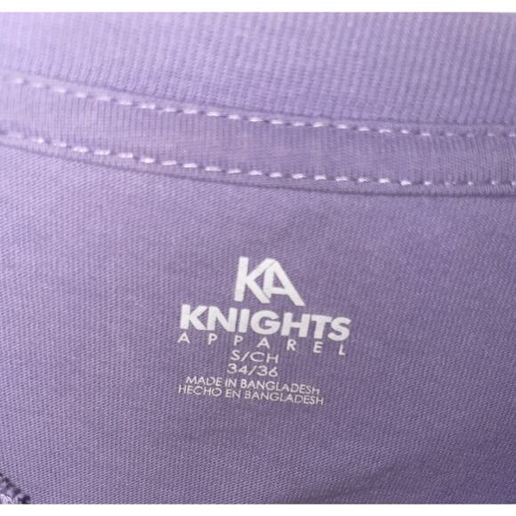 West Virginia Mountaineers Long sleeved Purple tee sz S - Picture 3 of 3